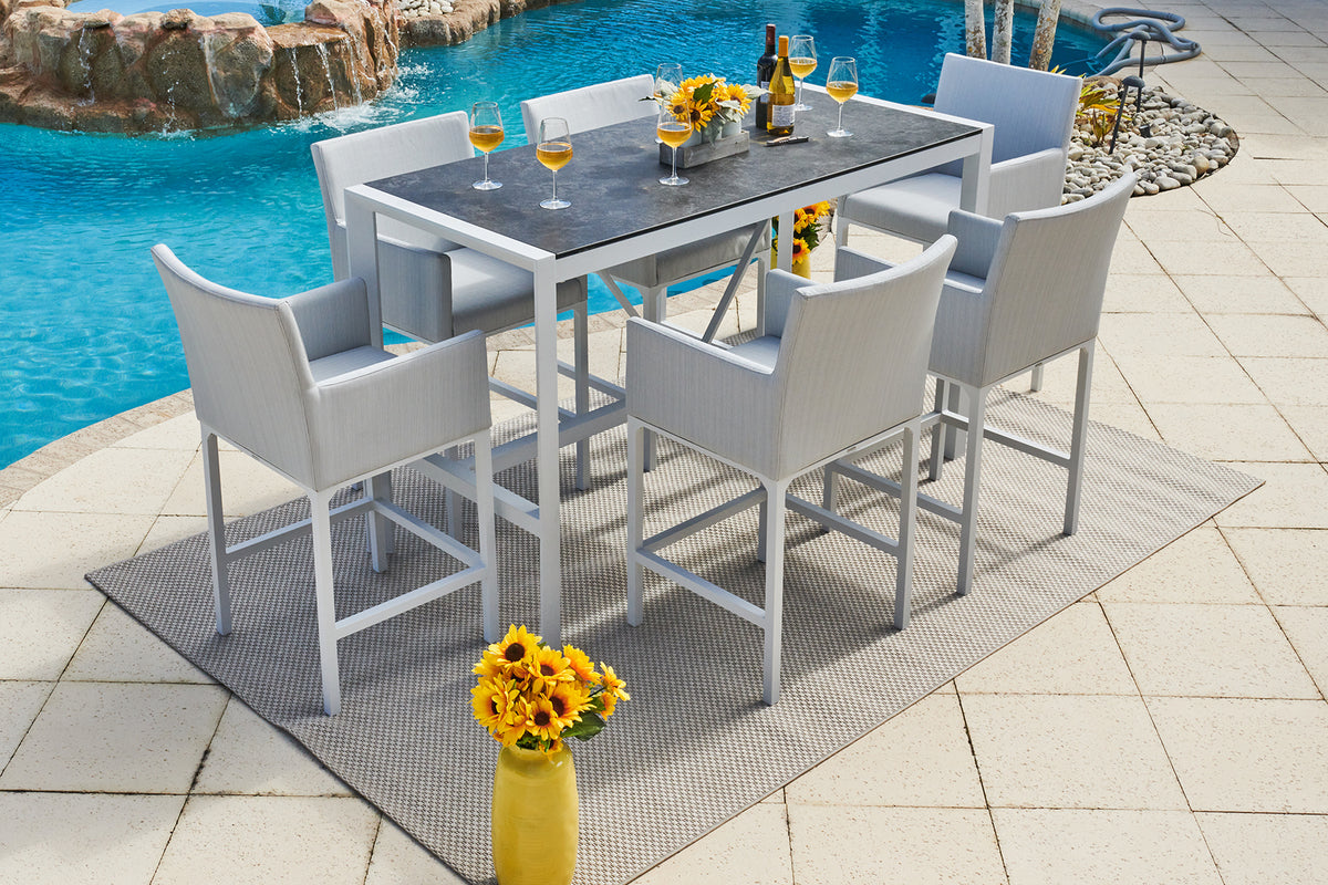 Bar dining set online outdoor