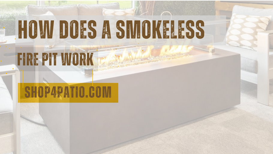 How Does a Smokeless Fire Pit Work