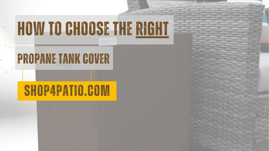 How to Choose the Right Propane Tank Cover