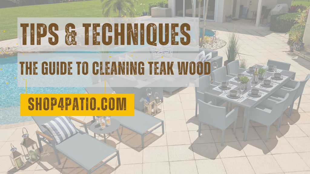 How to Clean Grease off Teak Outdoor Furniture: Easy, Effective Tips